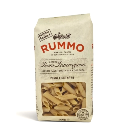 Rummo Penne Lisce nr 59 - makaron rurki gładkie 500g